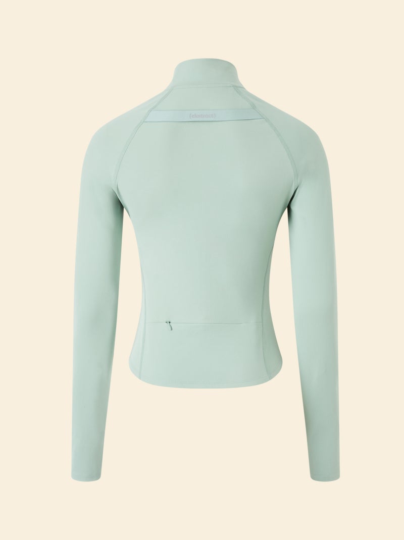 Chaqueta deportiva con cremallera - (ekstract) Verde - Kiabi