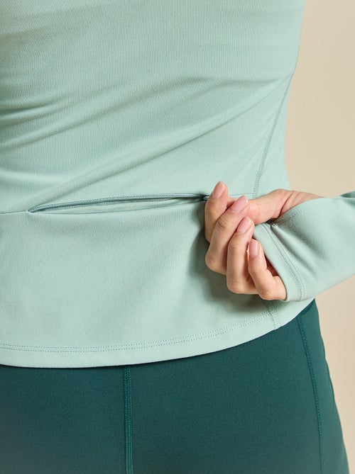 Chaqueta deportiva con cremallera - (ekstract) - Kiabi