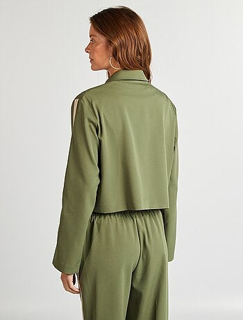 Chaqueta deportiva con cremallera