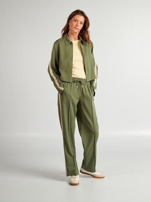 Chaqueta deportiva con cremallera - Kiabi