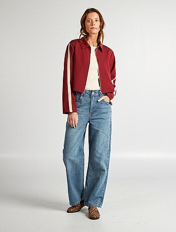 Chaqueta deportiva con cremallera