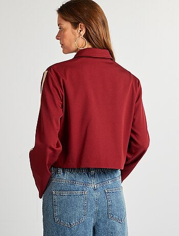 Chaqueta deportiva con cremallera
