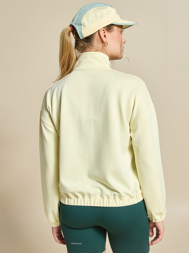 Chaqueta deportiva cuello camionero - (ekstract) Amarillo - Kiabi
