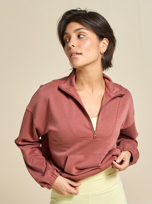 Chaqueta deportiva cuello camionero - (ekstract) - Kiabi