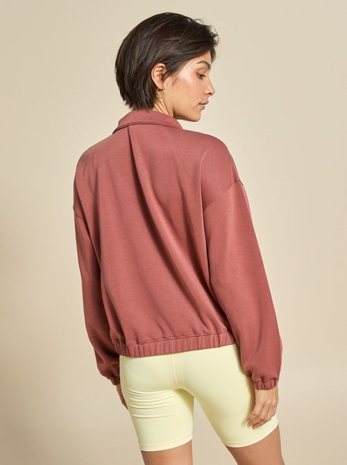 Chaqueta deportiva cuello camionero - (ekstract) - Kiabi