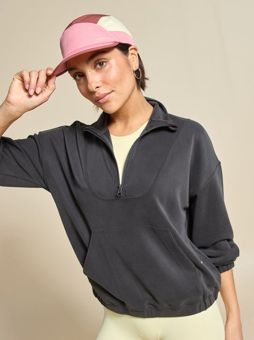 Chaqueta deportiva cuello camionero - (ekstract) - Kiabi