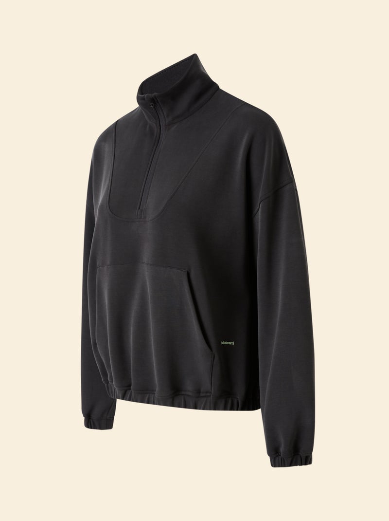 Chaqueta deportiva cuello camionero - (ekstract) Negro - Kiabi
