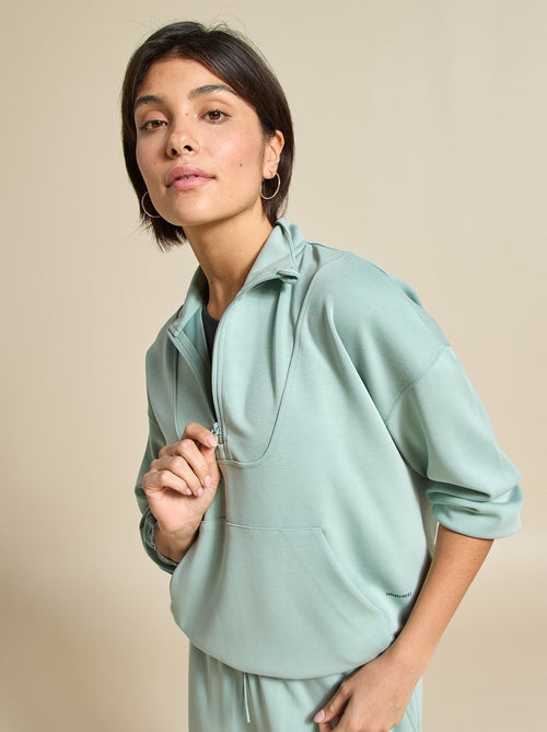 Chaqueta deportiva cuello camionero - (ekstract) - Kiabi