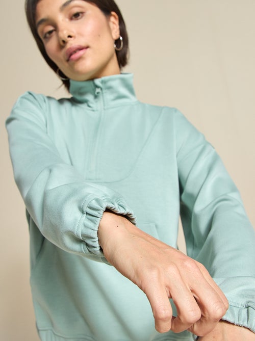 Chaqueta deportiva cuello camionero - (ekstract) - Kiabi