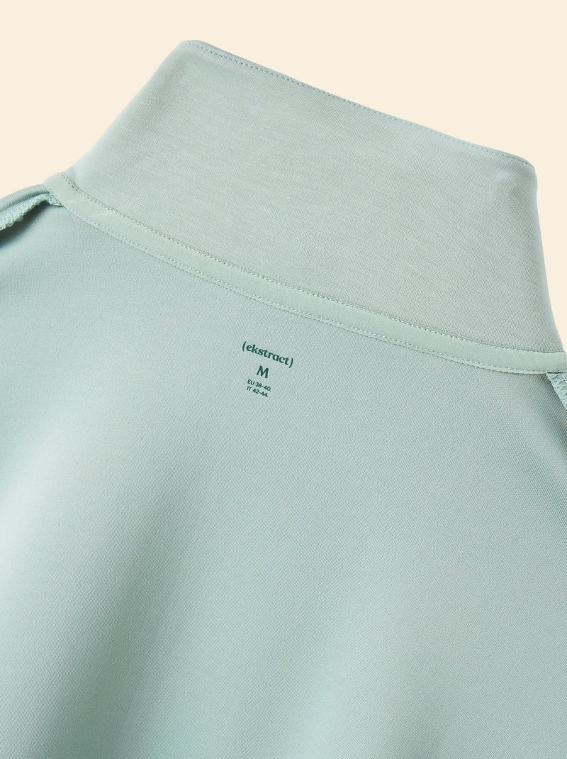 Chaqueta deportiva cuello camionero - (ekstract) Verde - Kiabi
