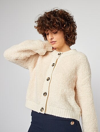 Chaqueta efecto borreguito