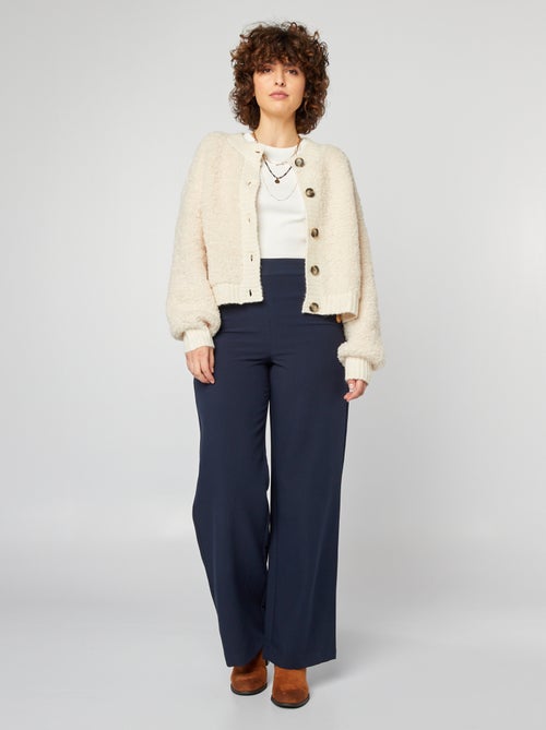 Chaqueta efecto borreguito - Kiabi