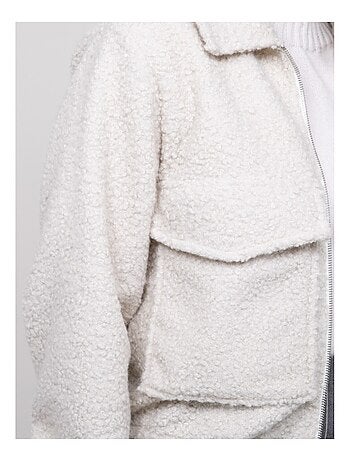 Chaqueta efecto borreguito UBILIVE