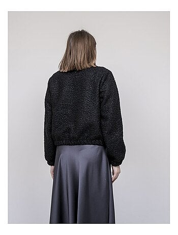 Chaqueta efecto borreguito UBILIVE