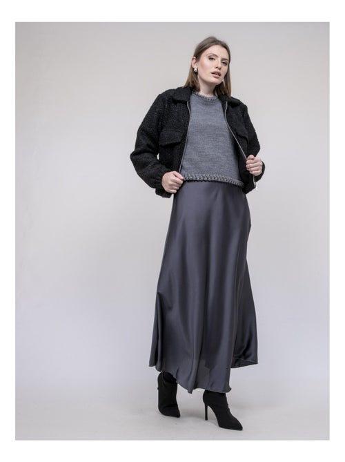 Chaqueta efecto borreguito UBILIVE - Kiabi