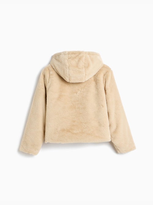 Chaqueta efecto pelo, mo fashion - Kiabi Chaqueta efecto pelo, mo fashion - Kiabi
