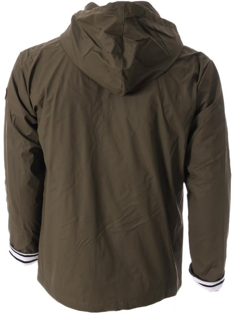 Chaqueta encerada para hombre Win's Verde caqui claro - Kiabi