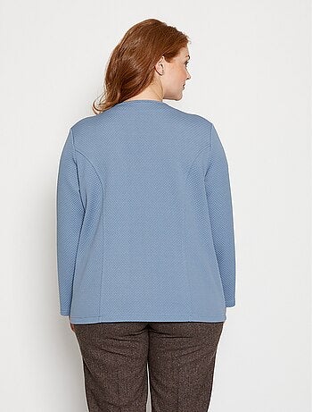 Chaqueta entallada sin cuello - Afibel