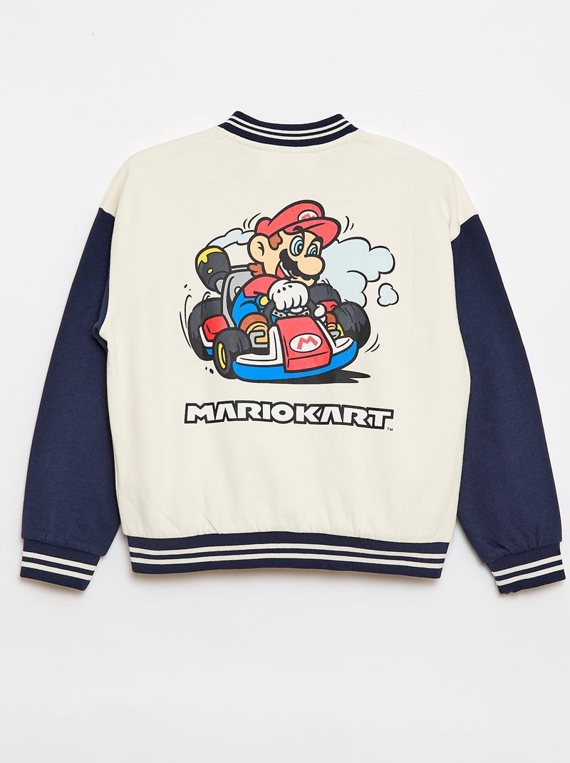 Chaqueta estilo americano 'Mario' 'Nintendo' Blanco - Kiabi