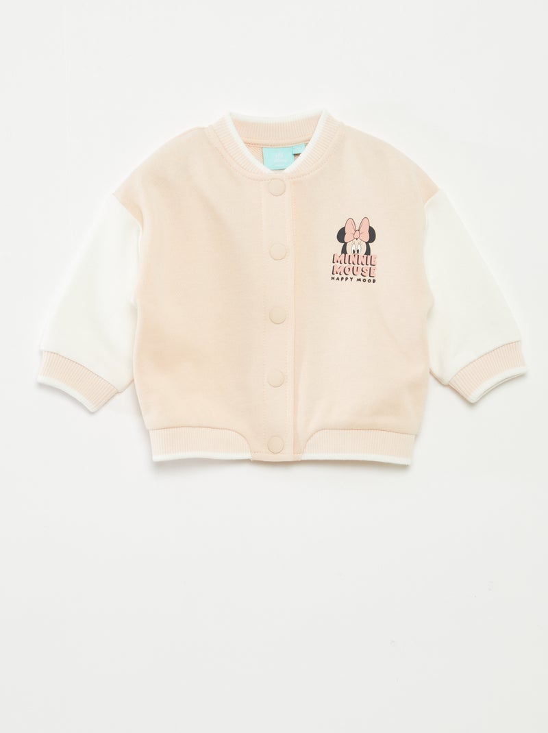Chaqueta estilo campus 'Minnie' Rosa - Kiabi