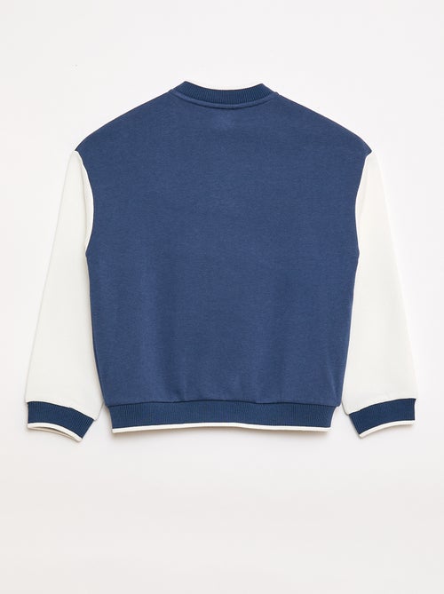 Chaqueta estilo universitario de manga larga - Kiabi