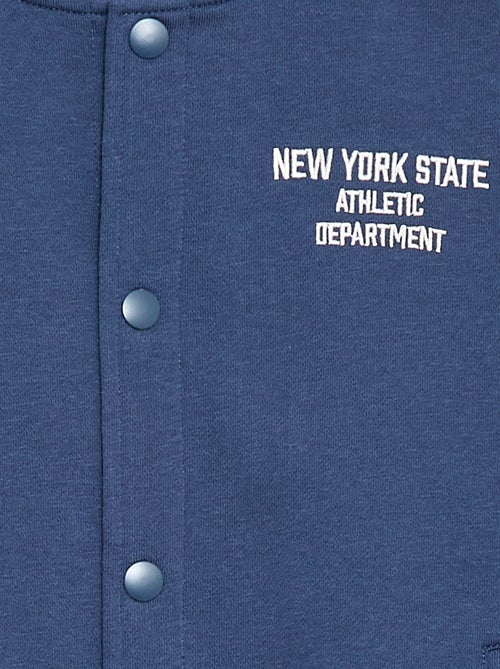 Chaqueta estilo universitario de manga larga - Kiabi