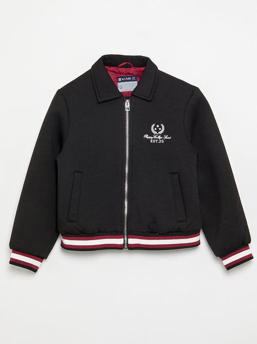 Chaqueta estilo universitario de manga larga - Kiabi Chaqueta estilo universitario de manga larga - Kiabi