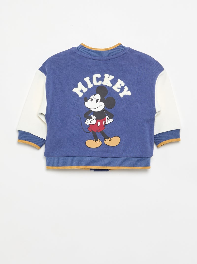 Chaqueta estilo universitario 'Mickey' 'Disney' Azul - Kiabi