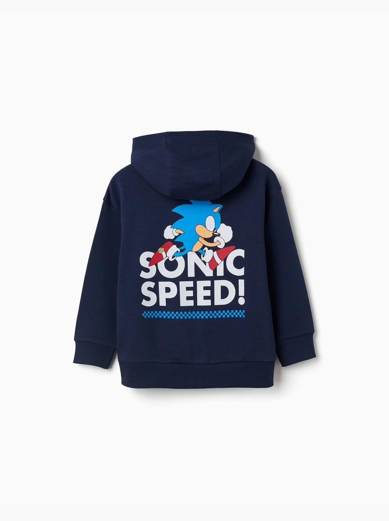 Chaqueta Fleece con Capucha, Azul Azul oscuro - Kiabi