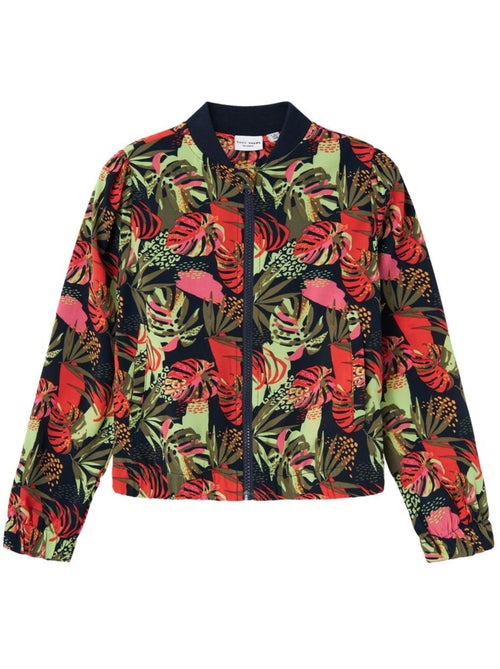 Chaqueta floral Name It para niña - Kiabi