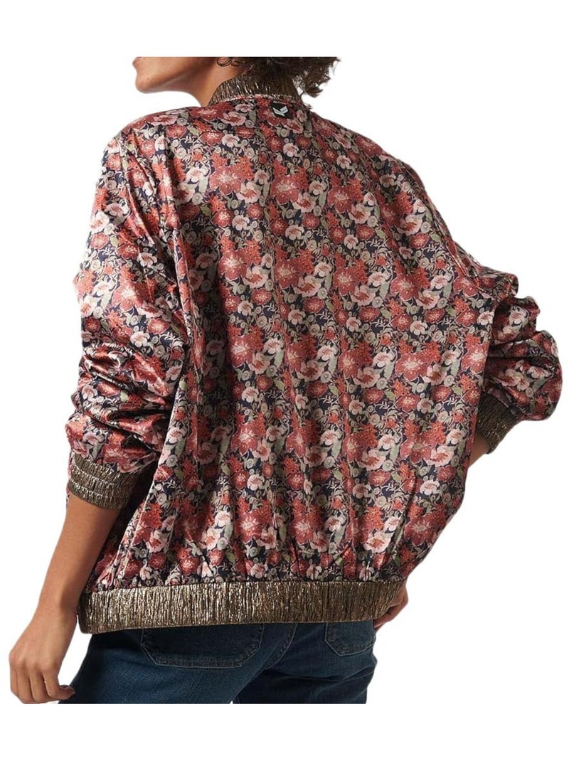 Chaqueta Floral para Mujer Kaporal Rojo - Kiabi