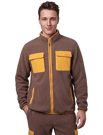 Chaqueta forro polar montaña hombre hombre carezza