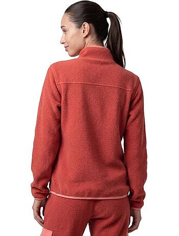 Chaqueta forro polar montaña mujer mujer carezza-w brick
