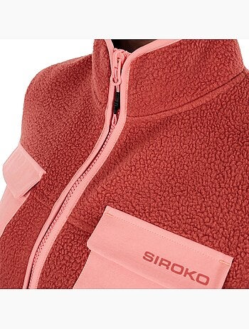 Chaqueta forro polar montaña mujer mujer carezza-w brick