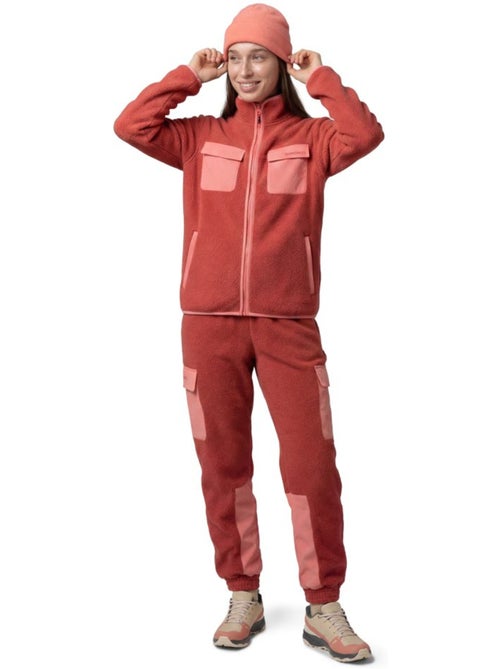 Chaqueta forro polar montaña mujer mujer carezza-w brick - Kiabi