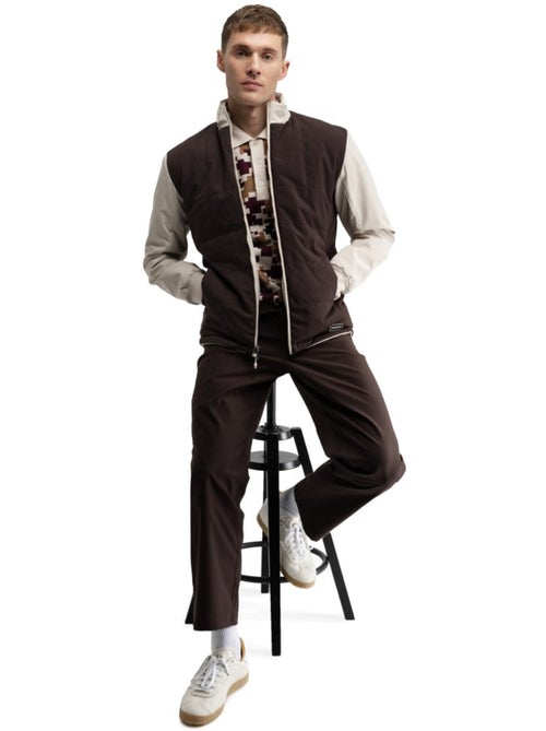 Chaqueta golf acolchada reversible hombre golf hombre approach sand - Kiabi
