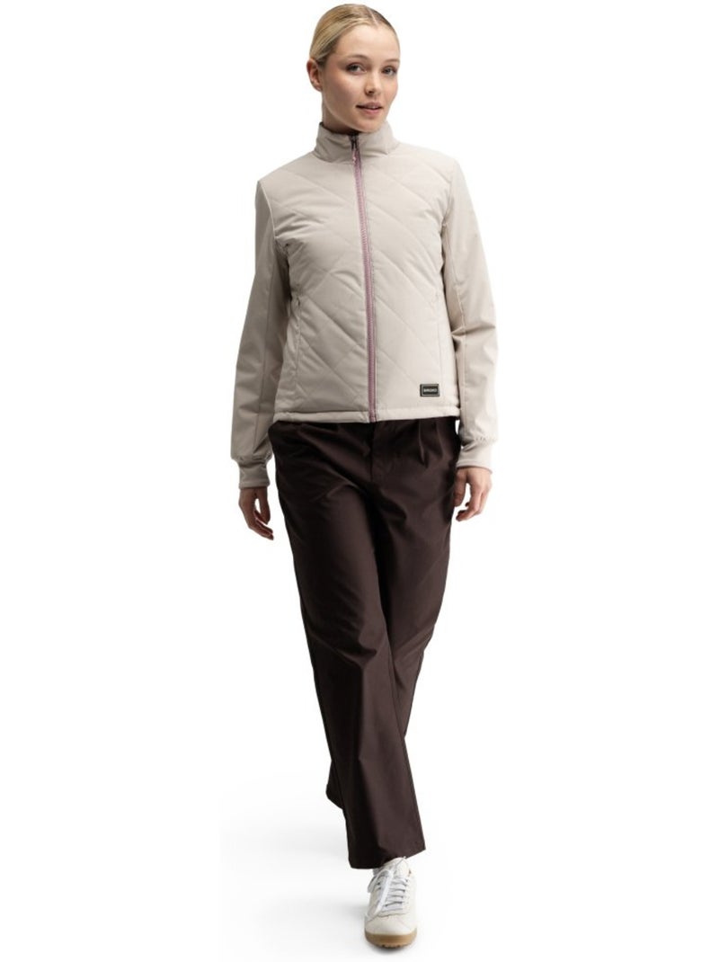 Chaqueta golf acolchada reversible mujer golf mujer approach-w Rosa - Kiabi