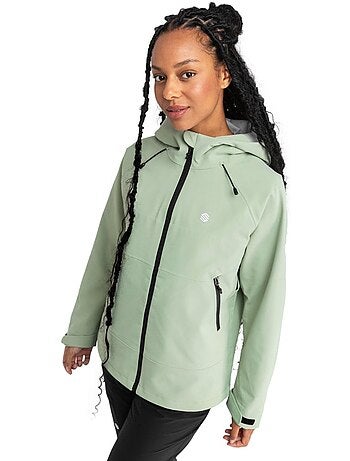 Chaqueta hardshell montaña mujer senderismo mujer lac léman