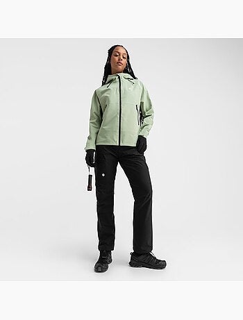 Chaqueta hardshell montaña mujer senderismo mujer lac léman