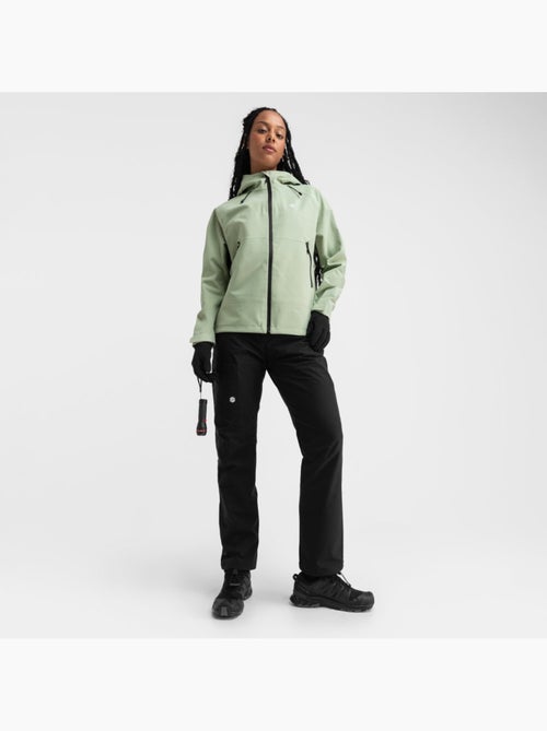 Chaqueta hardshell montaña mujer senderismo mujer lac léman - Kiabi Chaqueta hardshell montaña mujer senderismo mujer lac léman - Kiabi