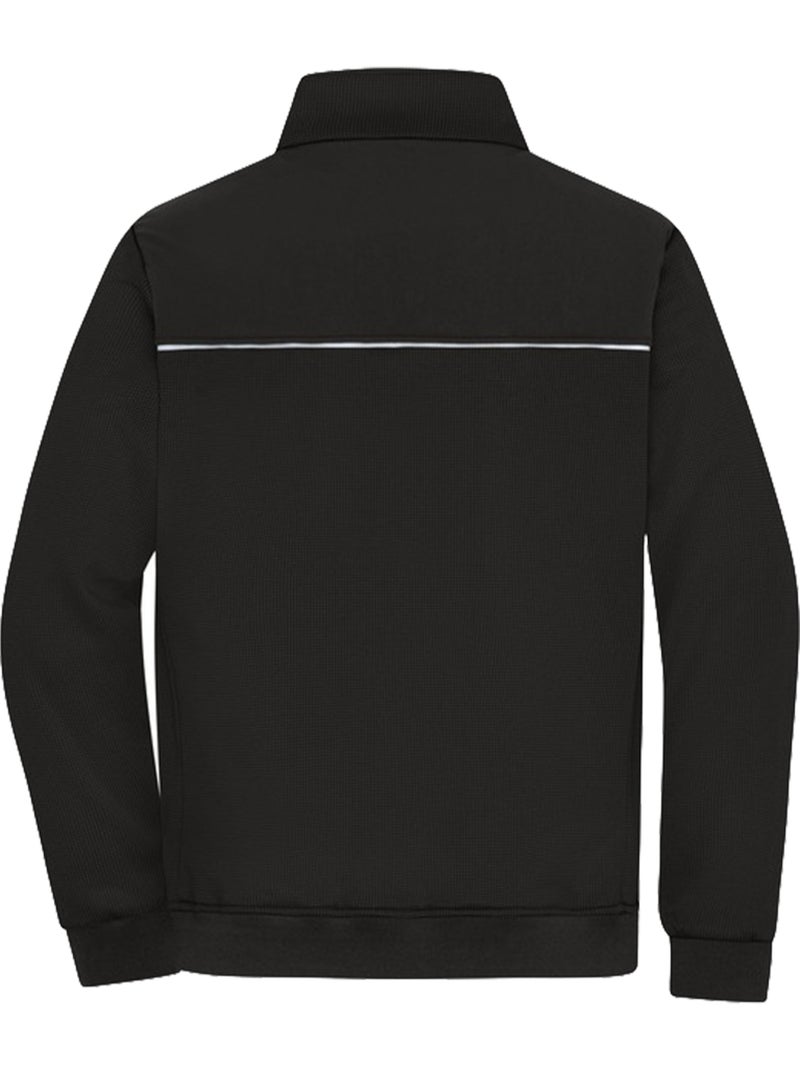 Chaqueta híbrida trabajo para adultos unisex - james and nicholson Carbón - Kiabi