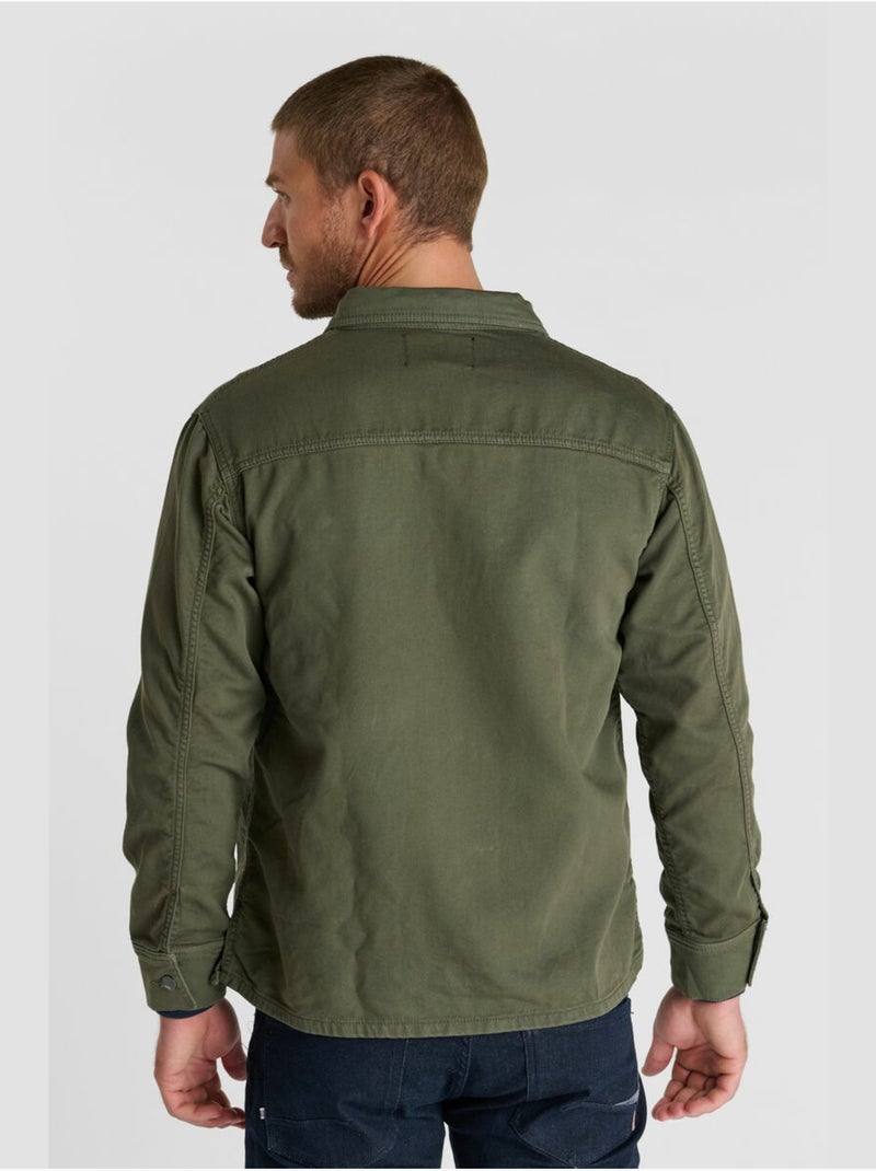 Chaqueta hilo Caqui - Kiabi