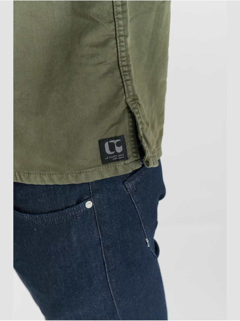 Chaqueta hilo Caqui - Kiabi