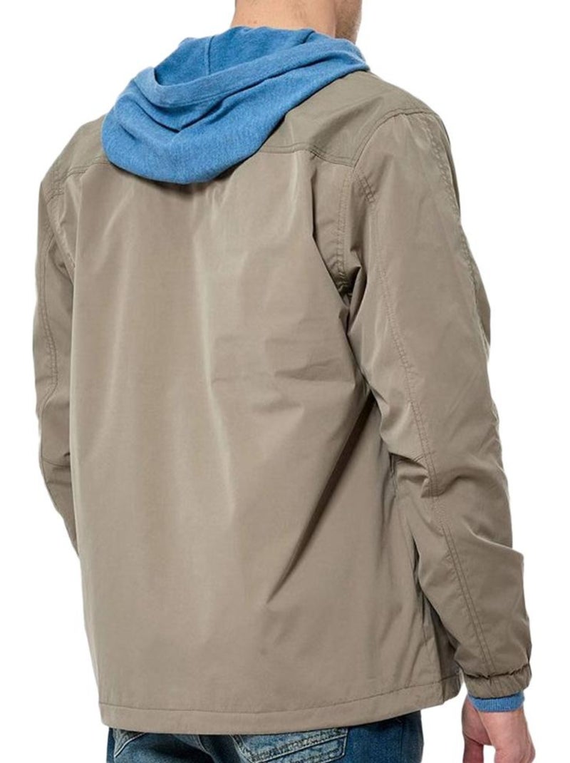 Chaqueta hombre kaporal color Marrón capuchino - Kiabi
