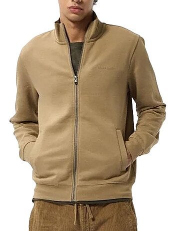Sudadera con cremallera para hombre teddy smith
