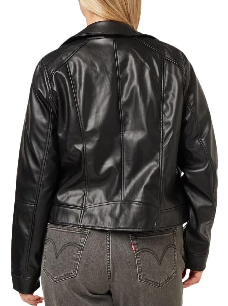Chaqueta Imitación Cuero Tallas Grandes Mujer Vero Moda Curve Negro - Kiabi