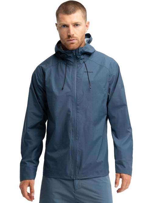 Chaqueta impermeable cicloturismo hombre ciclismo hombre uncharted indigo - Kiabi