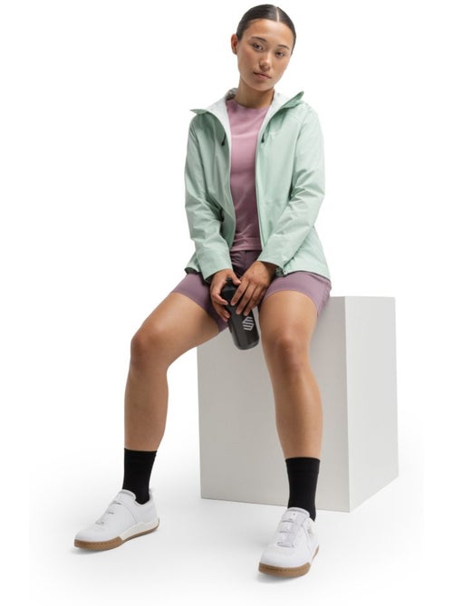 Chaqueta impermeable cicloturismo mujer ciclismo mujer grace light - Kiabi