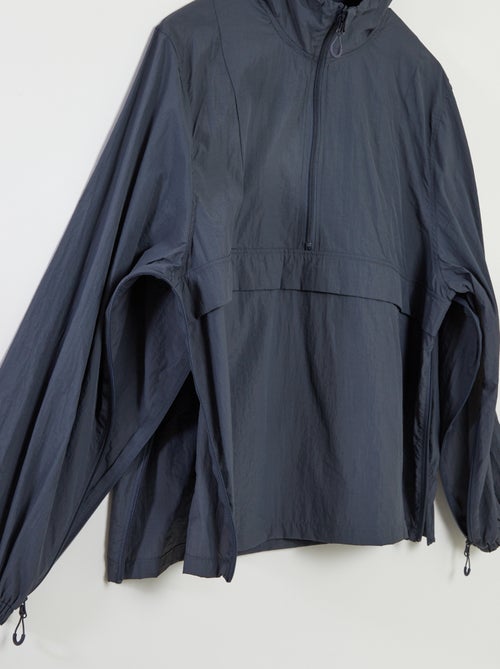 Chaqueta impermeable con capucha - colección fácil de poner - Kiabi