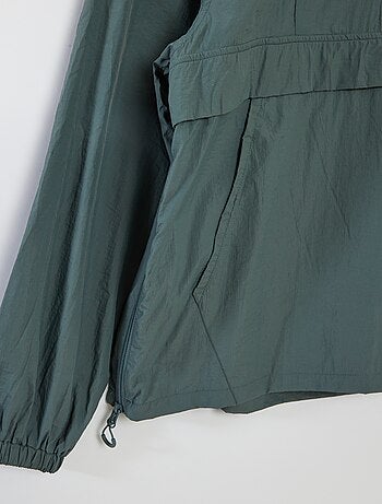 Chaqueta impermeable con capucha - colección fácil de poner